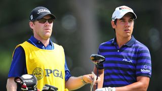 Ryan McGuigan and Matteo Manassero at the 2011 PGA Championship