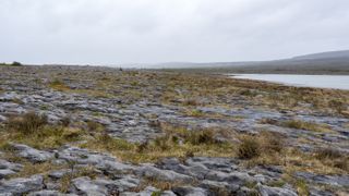 Rugged Landscape Of Burren In Ireland