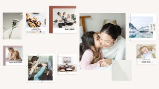 Collection of Mother's Day photo books from Mixbook
