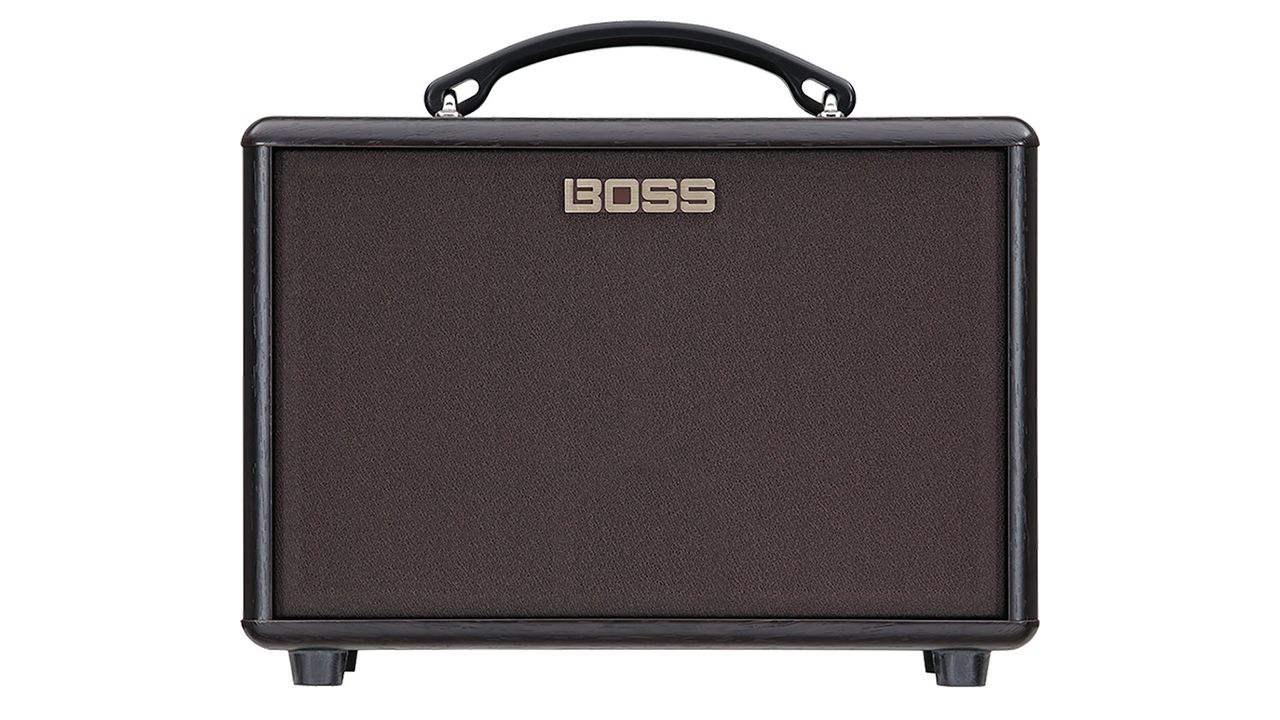 Front view - Boss AC-22LX acoustic guitar amplifier