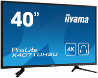 4k display: Iiyama ProLite X4071UHSU-B1 $1,737