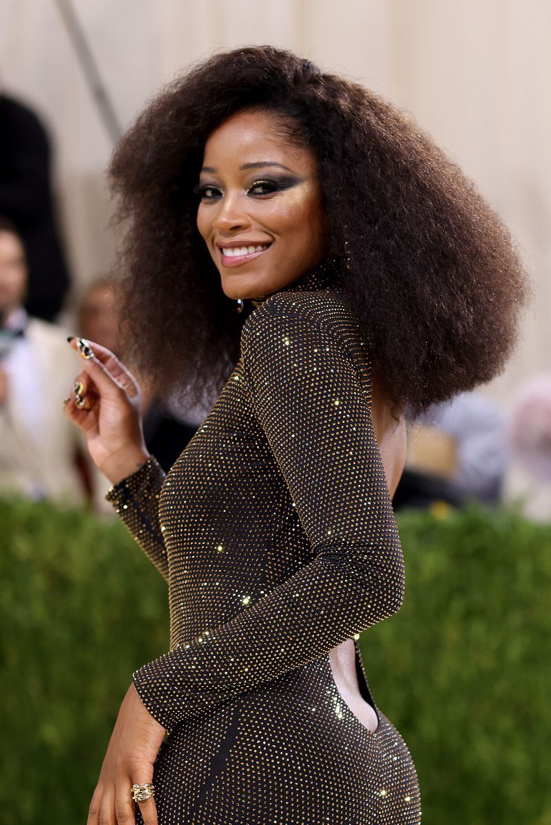 new york, new york september 13 keke palmer attends the 2021 met gala celebrating in america a lexicon of fashion at metropolitan museum of art on september 13, 2021 in new york city photo by john shearerwireimage