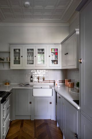 grey kitchen ideas in a small space