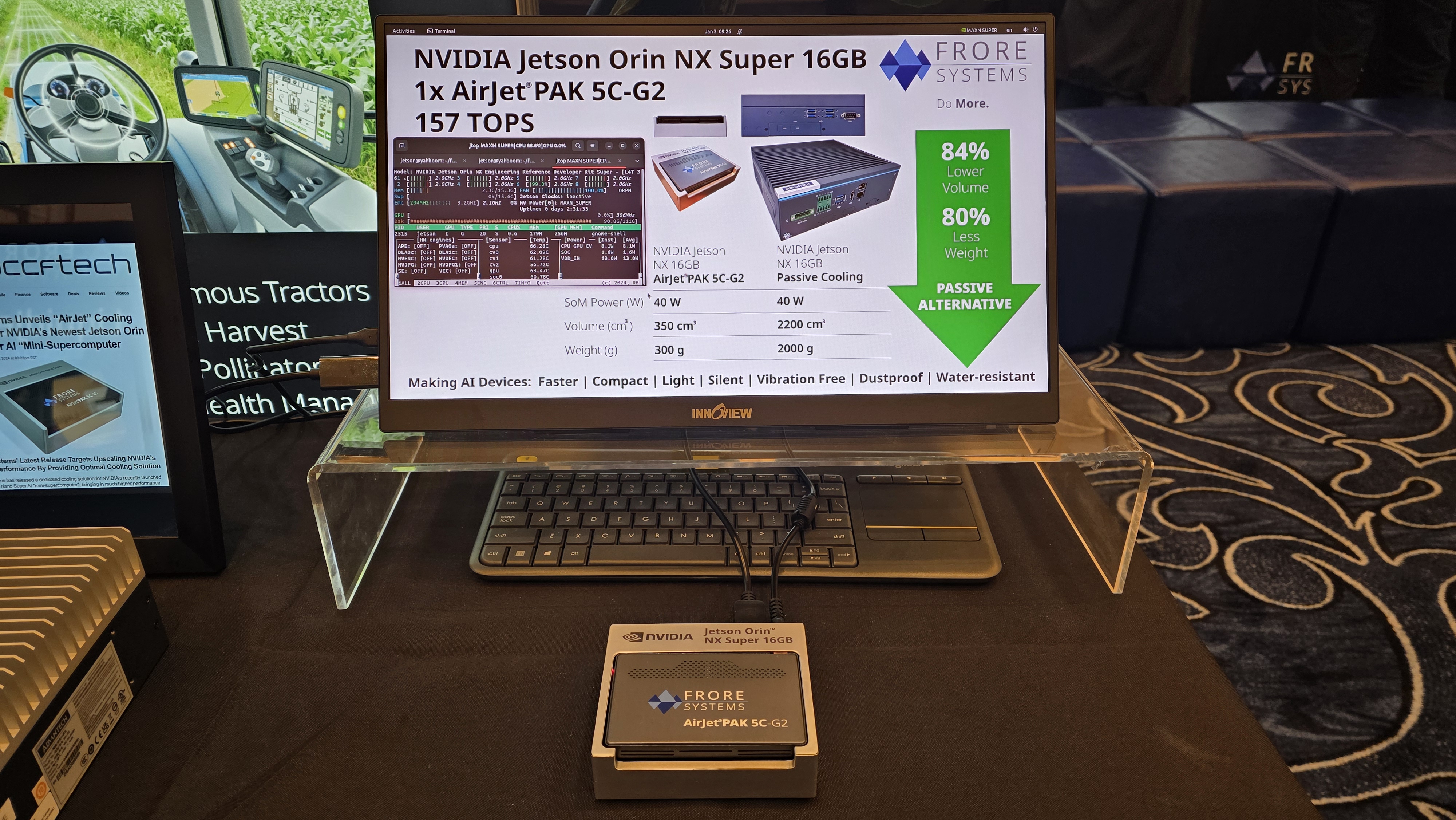 Frore Systems CES 2026 AirJet and LiquidJet live demo