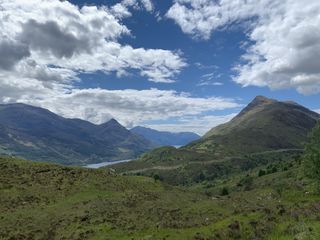 Views from Lairig Mor on the West Highland Way