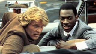 Nick Nolte and Eddie Murphy in 48 Hrs.