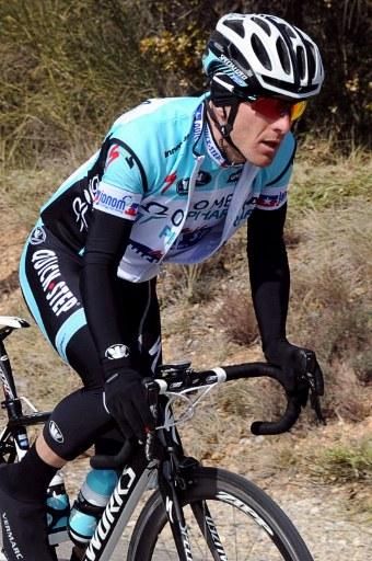 Levi Leipheimer (Omega Pharma-Quickstep) was attentive as usual