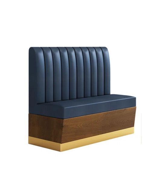 Faux Cafe Leather Upholstered Bench (Set of 2)