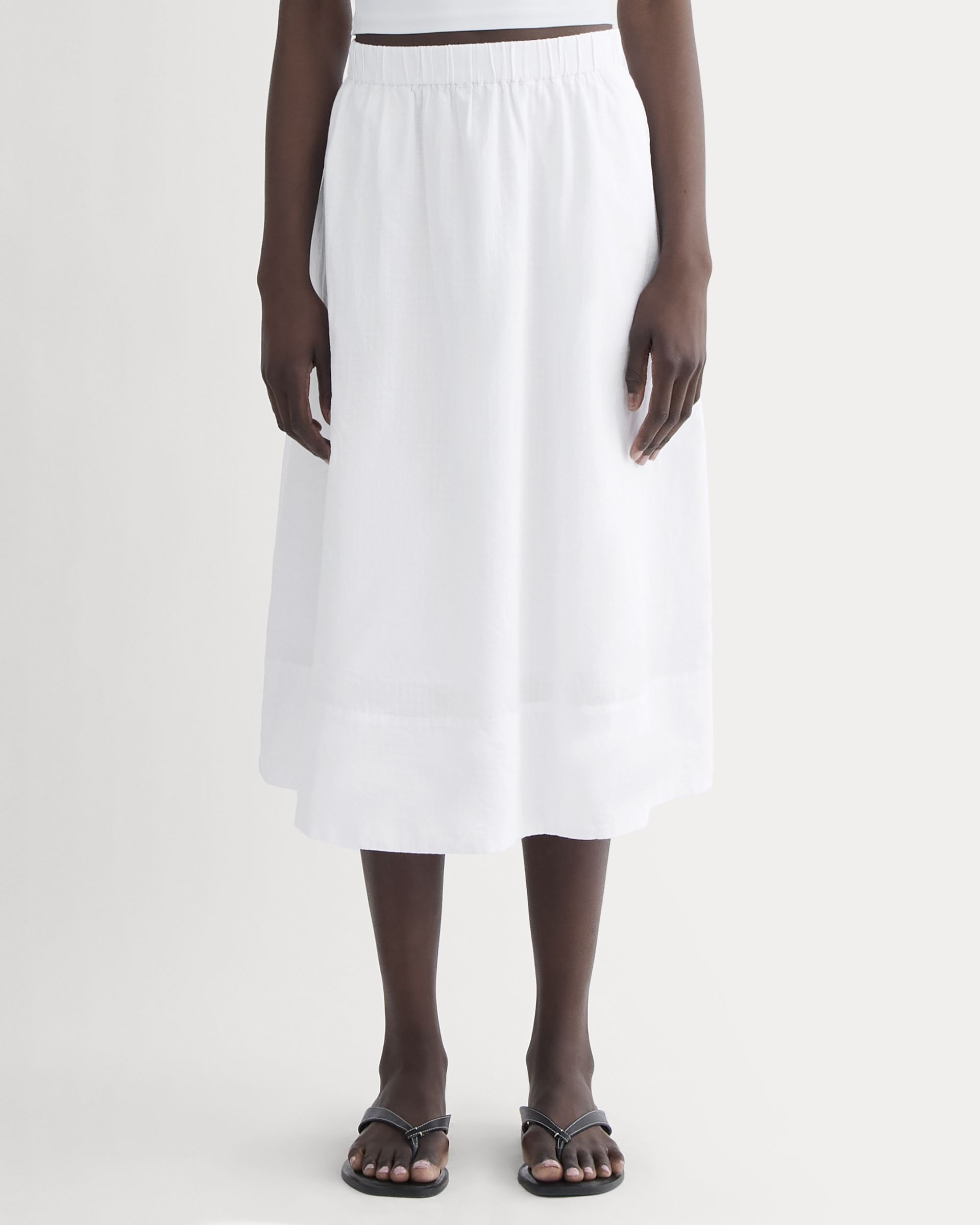 Everlane, The Gauze Tiered Skirt