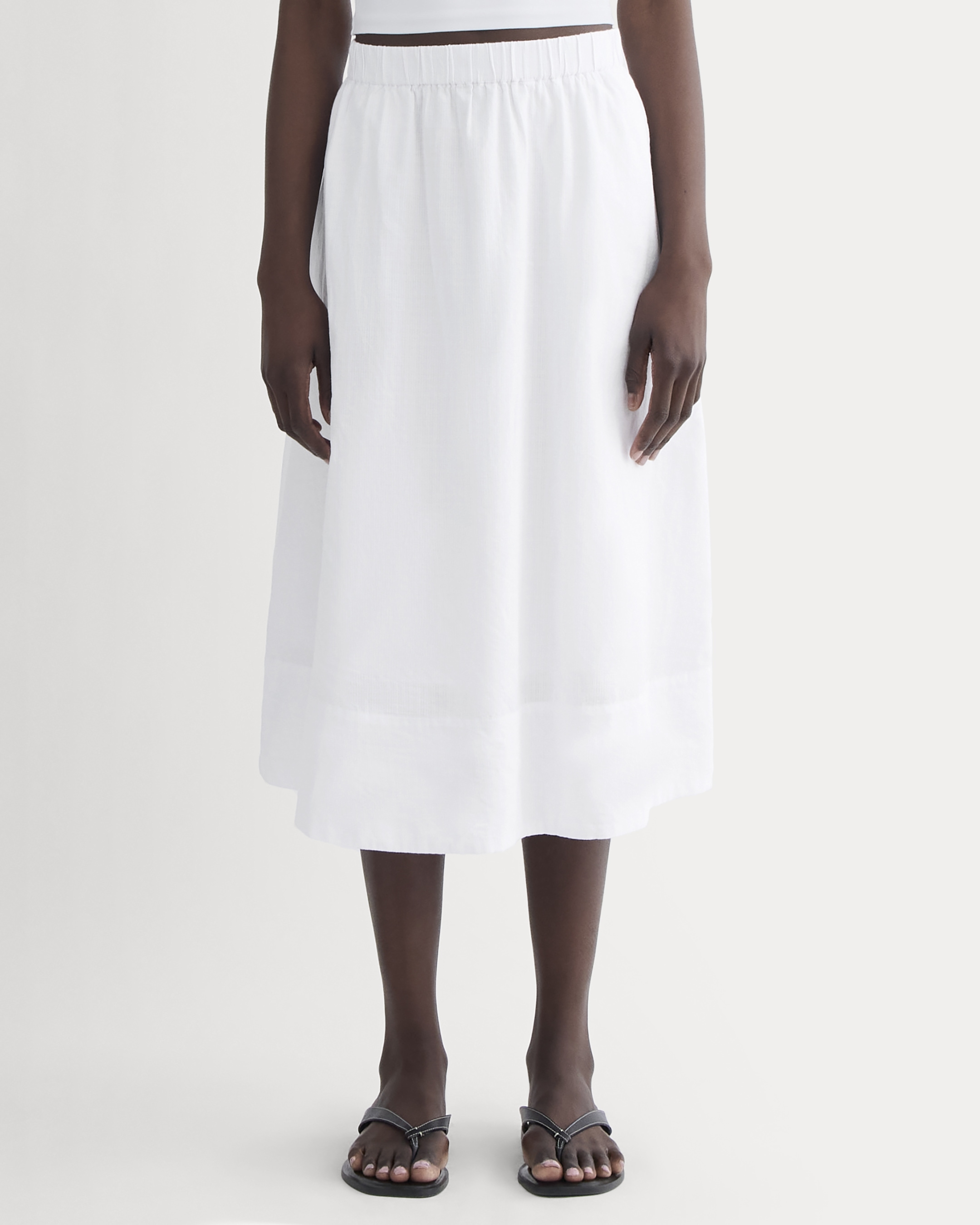 Everlane, The Gauze Tiered Skirt