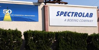 Spectrolab's facility in Sylmar California