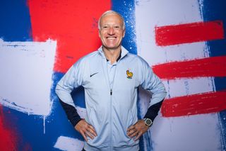 France Euro 2024 squad Didier Deschamps, Head Coach of France, poses for a portrait during the France Portrait session ahead of the UEFA EURO 2024 Germany on June 13, 2024 in Bad Lippspringe near Paderborn, Germany. (Photo by Michael Regan - UEFA/UEFA via Getty Images)