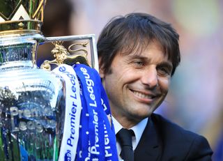 Antonio Conte won the Premier League as Chelsea manager