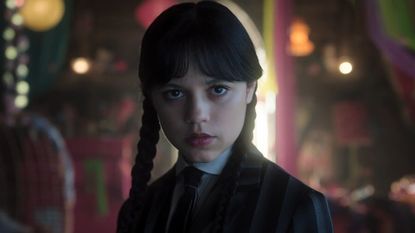 Jenna Ortega as Wednesday Addams in Wednesday season 2