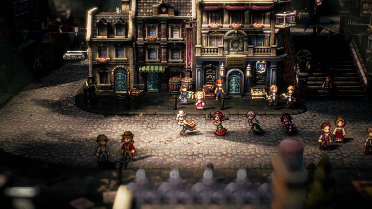 A screenshot from Octopath Traveler 2