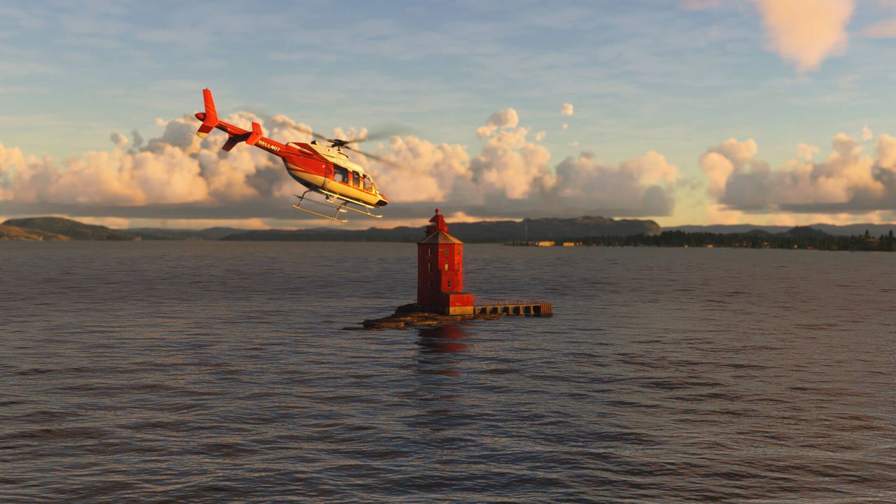 Microsoft Flight Simulator world update XV expands on the Nordics and Greenland.