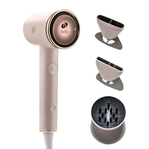 T3 Aire Iq Hair Dryer Kit With Quick Dry Concentrator, Style Concentrator, Diffuser &amp;amp; Dryer Stand | Fast, Healthy Blowouts With Smart Heat Personalization | for All Hair Types