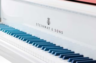 Steinway Disney piano by Elena Salmistraro for Disney 100 anniversary