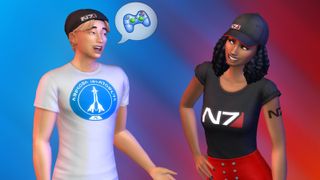 Mass Effect x The Sims 4 crossover.