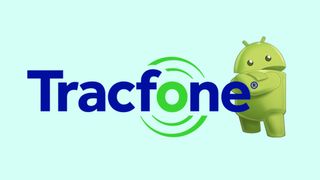 Tracfone logo with Android Central mascot