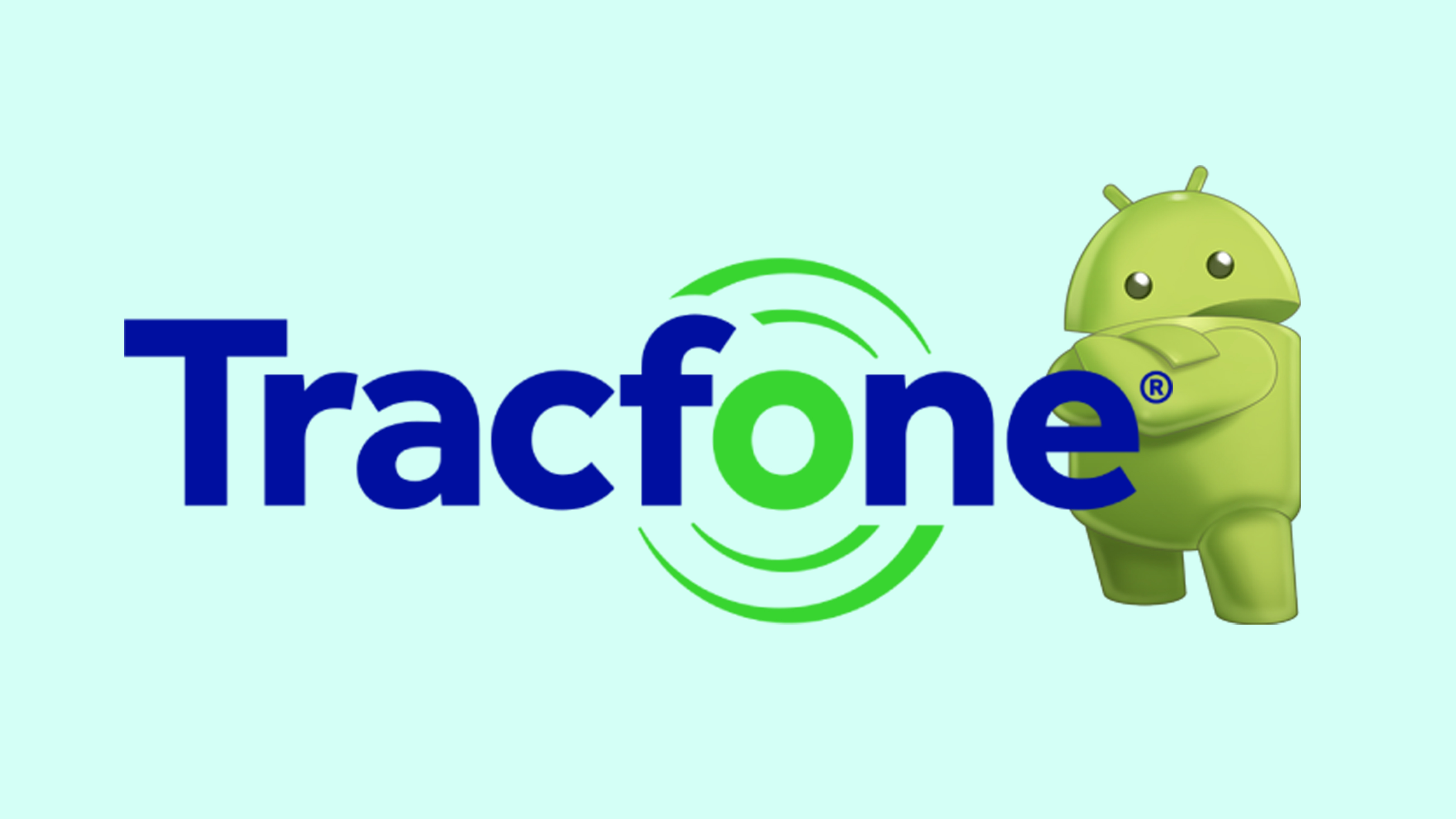Tracfone logo with Android Central mascot
