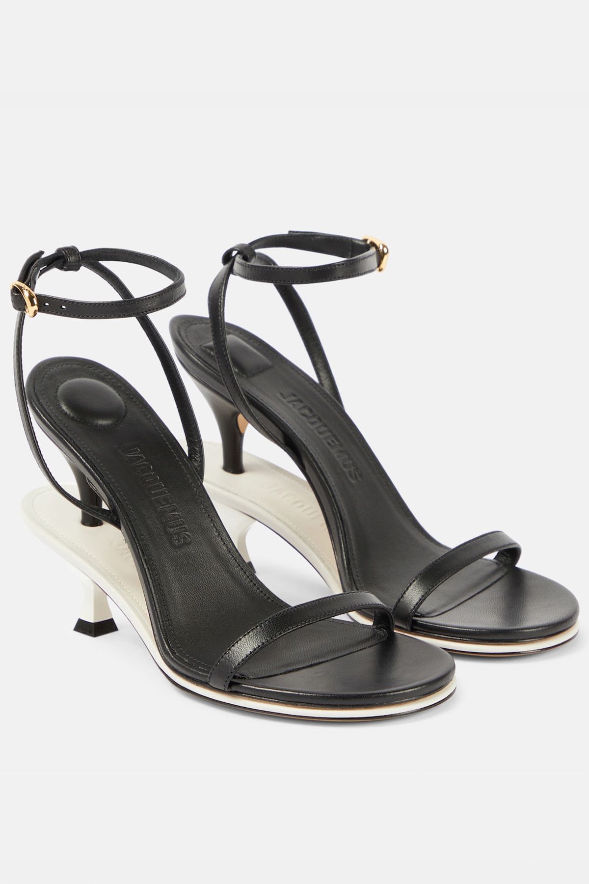 Jacquemus, Les Doubles Sandales Leather Sandals