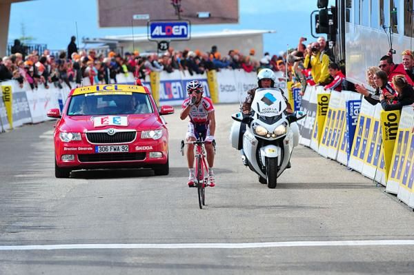 Joaquim Rodriguez (Katusha) wins the stage