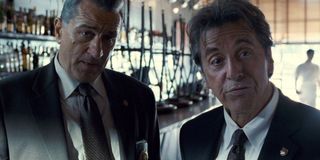 Robert De Niro and Al Pacino in The Irishman