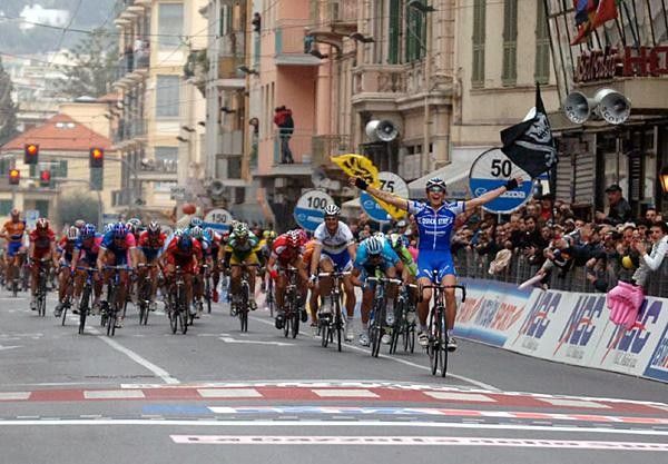 Pozzato has plenty of time to celebrate