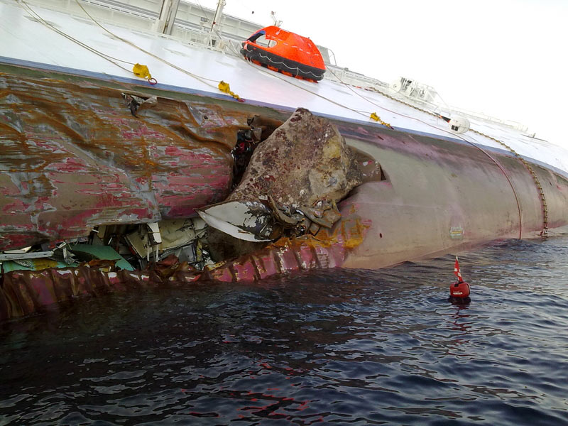 sinking of cruise ship costa concordia