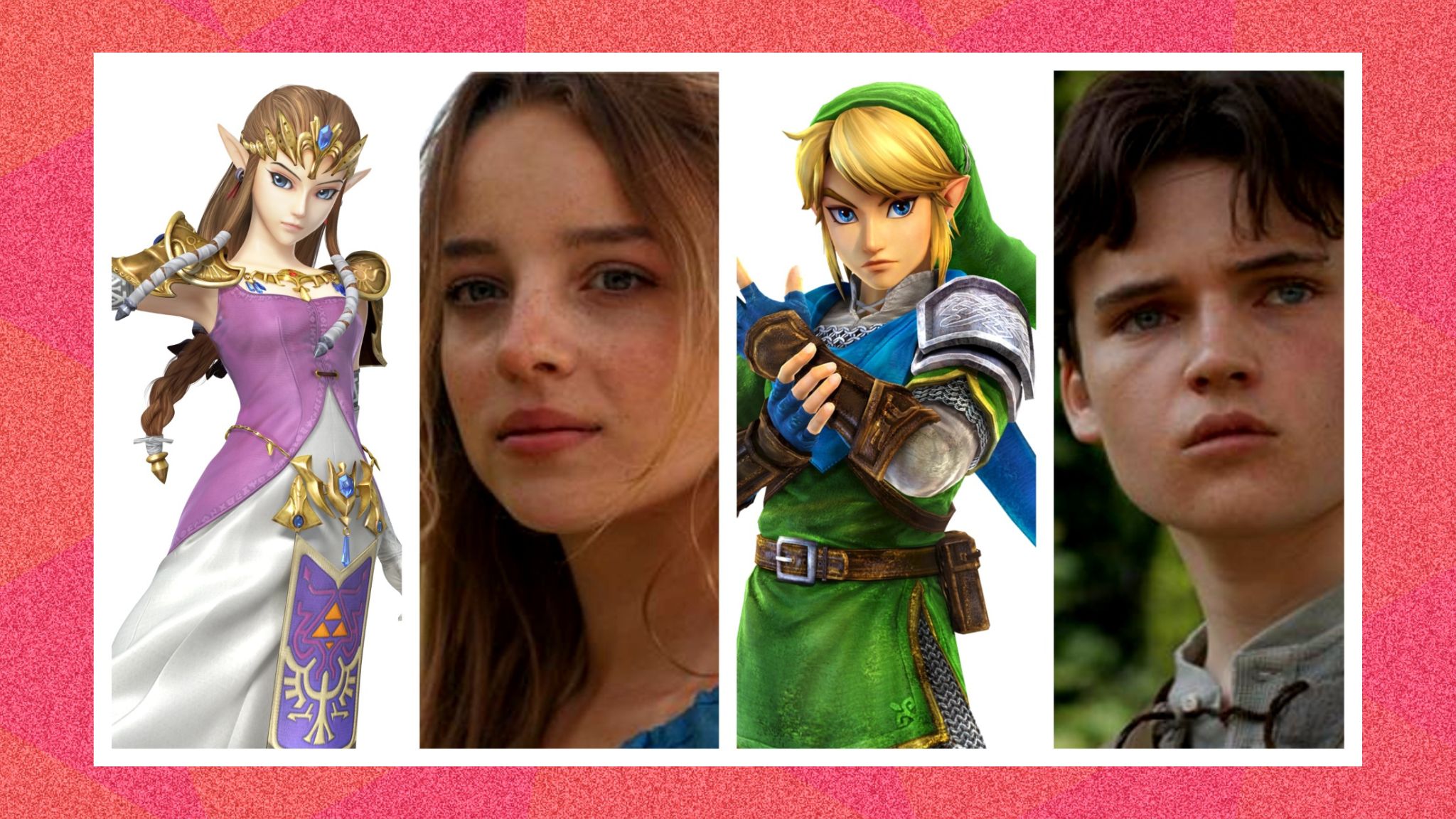 The cast of The Legend of Zelda movie