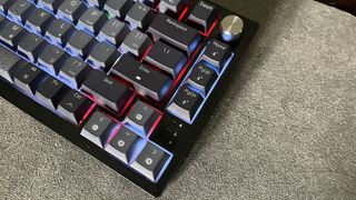 RGB lighting of the Corsair K65 Plus Wireless