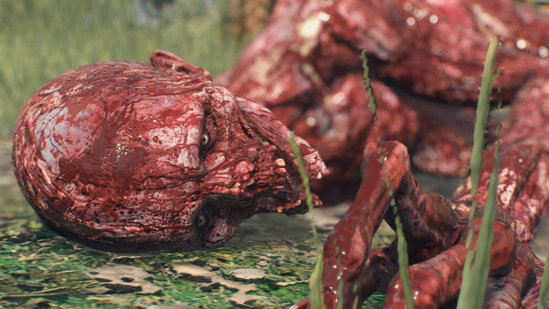 Dying Light: The Beast review screenshot of a dead Chimera