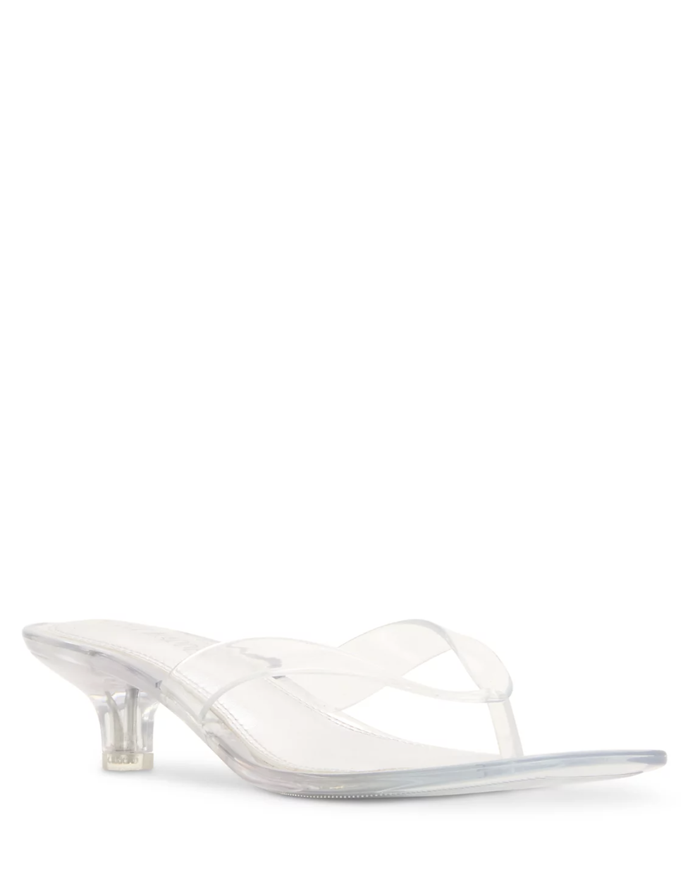 clear heels