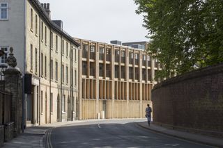 West Court Jesus Collge by Niall McLaughlin Architects in Cambridge.