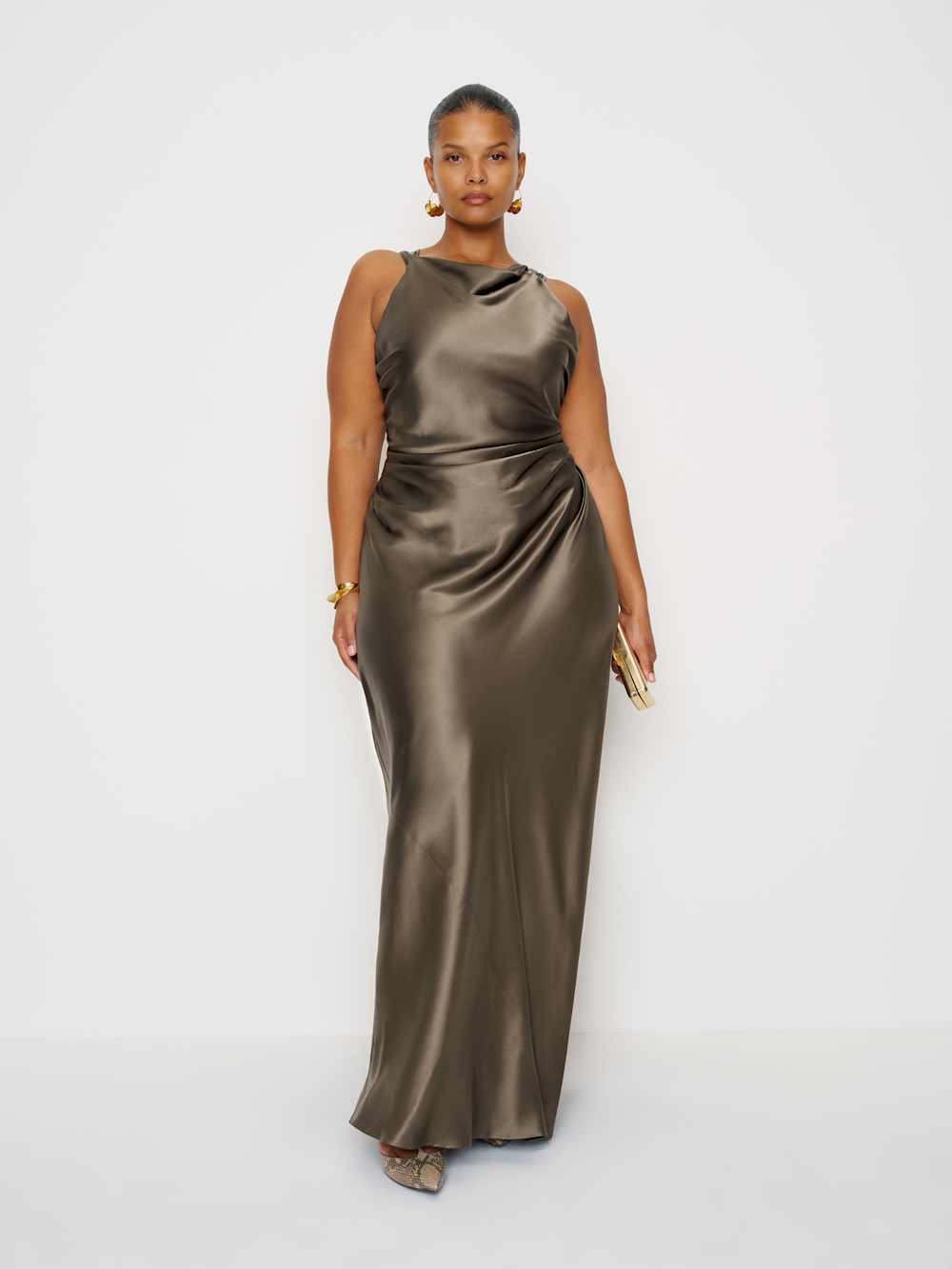 Anaiis Silk Dress Es