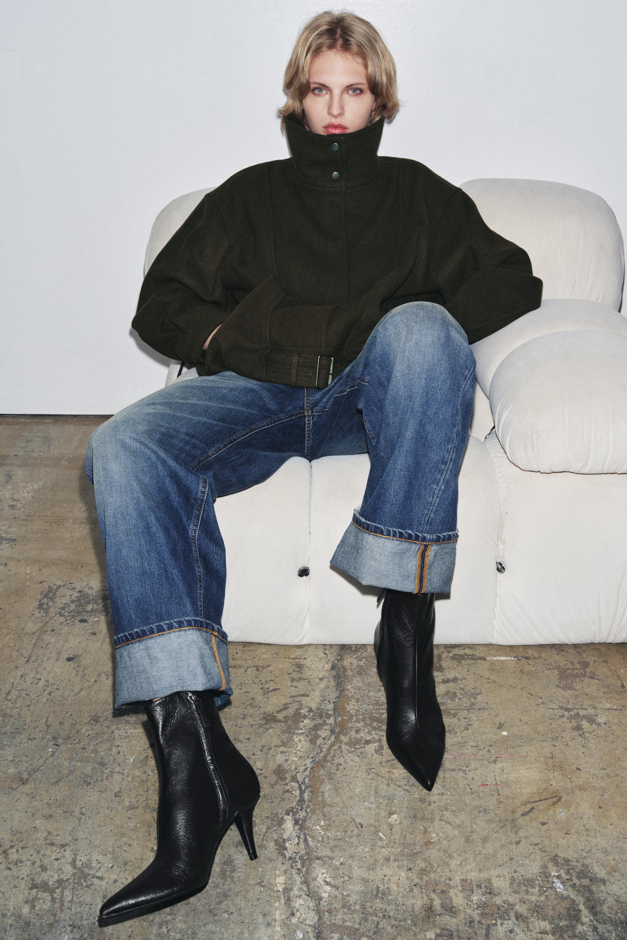 Leather Heeled Ankle Boots