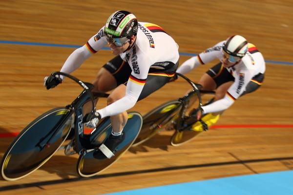 Germany on thier way to a silver medal