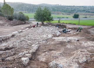 2,000-Year-Old Roman Road and Coins
