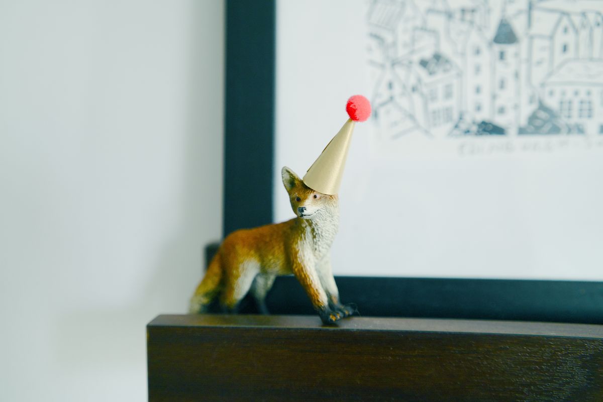 A photo of a fox miniature taken on a Sigma BF