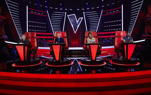 The Voice UK - shows the judges