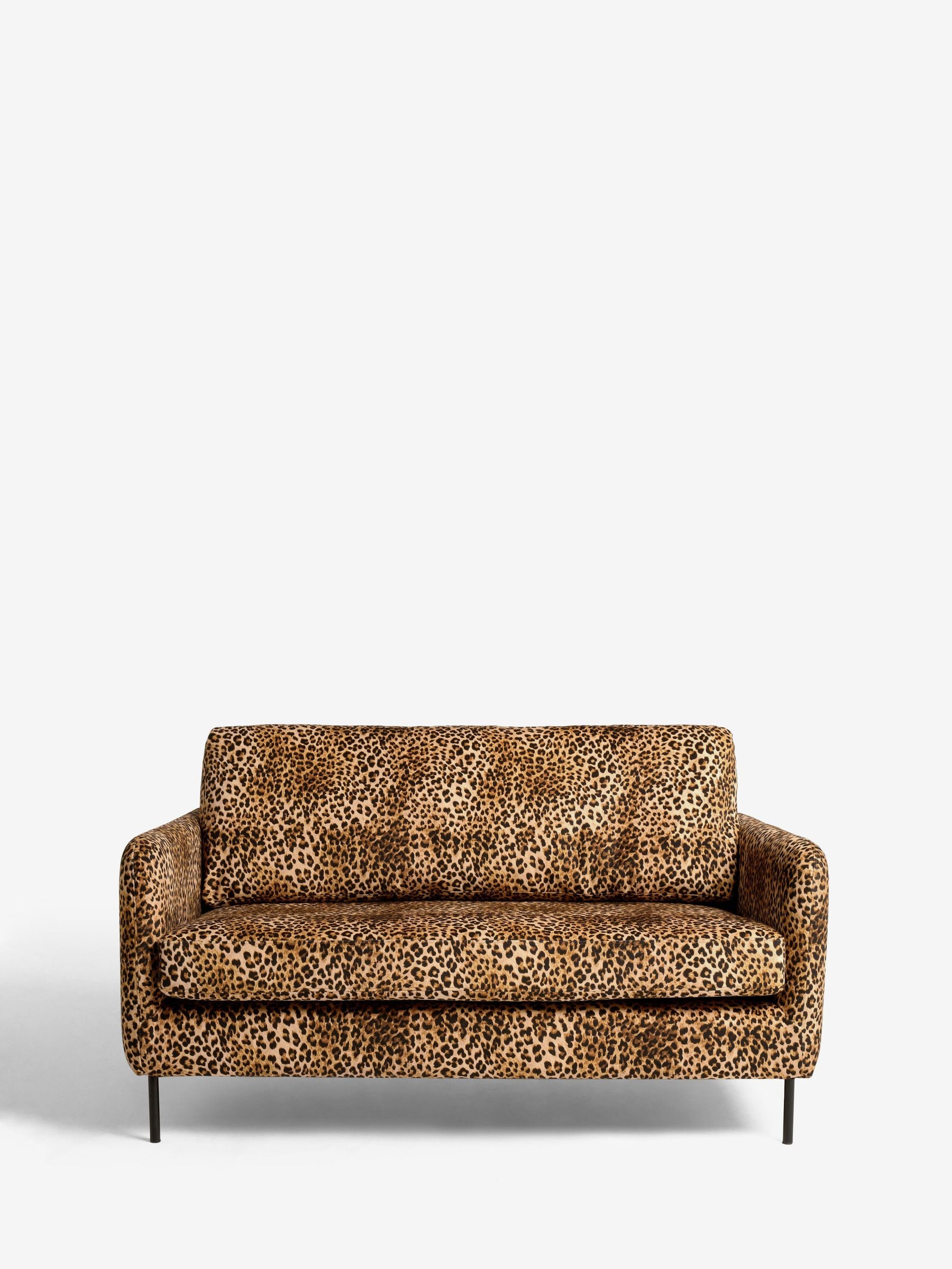 Rockett St George Leopard Love Velvet the Edie 2 Seater Sofa