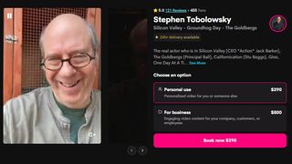Stephen Tobolowsky's Cameo page