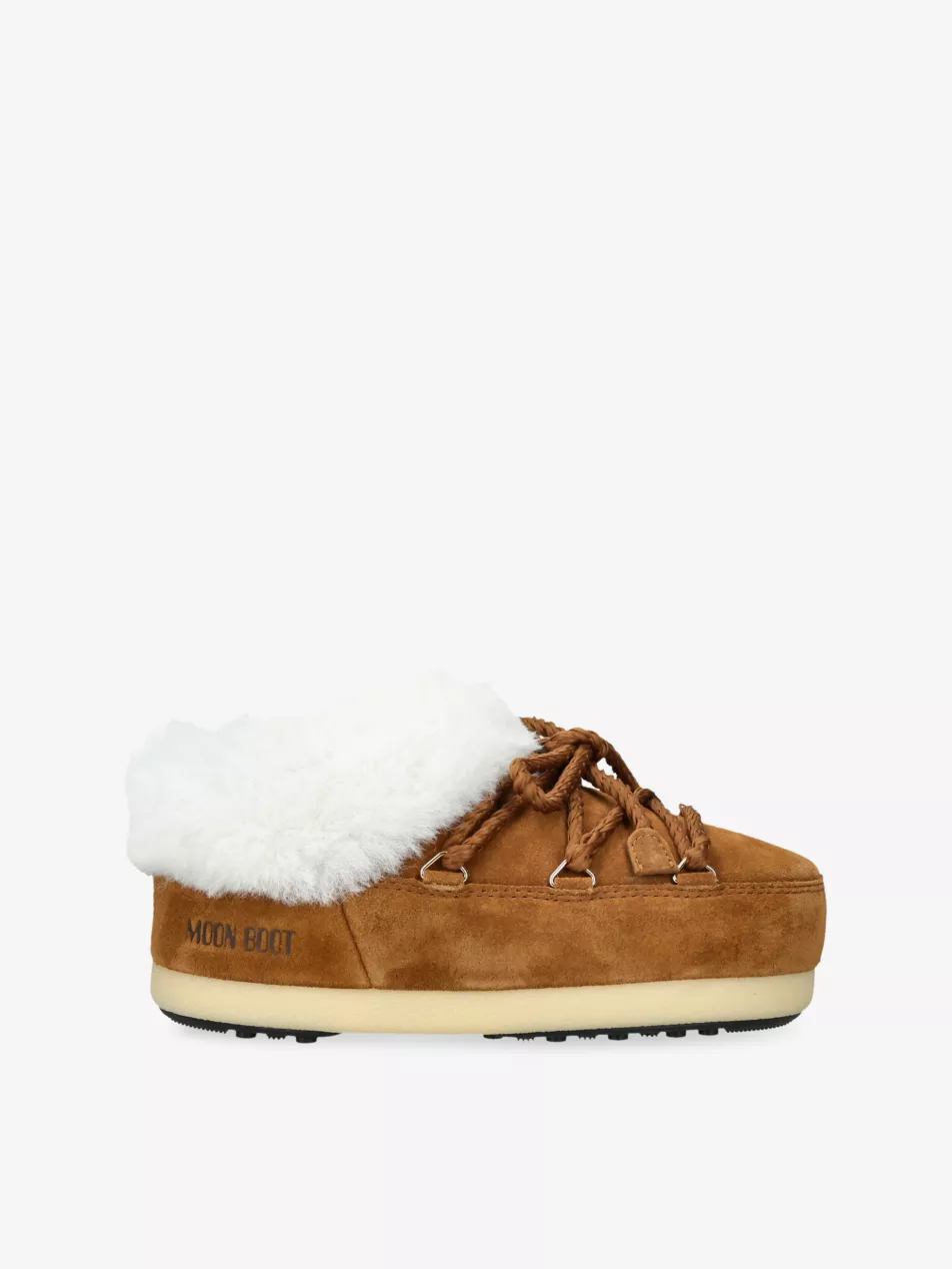 Evx Suede and Shearling Mules - Eur 35 / 2 Uk Women
