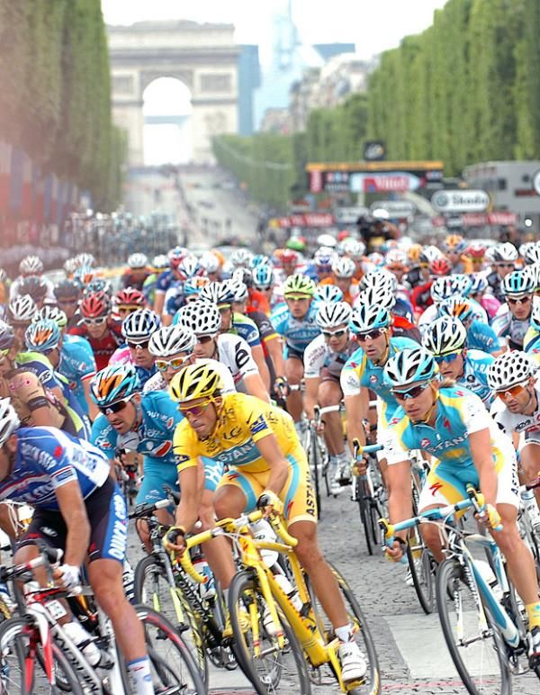 For the third time in his career, Alberto Contador arrived in Paris wearing the maillot jaune.