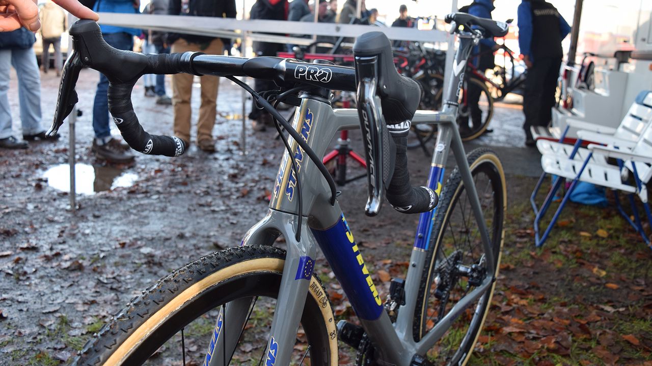 A look at the front end of the bike.