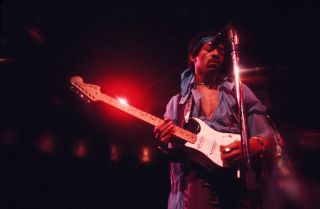 Jimi Hendrix onstage