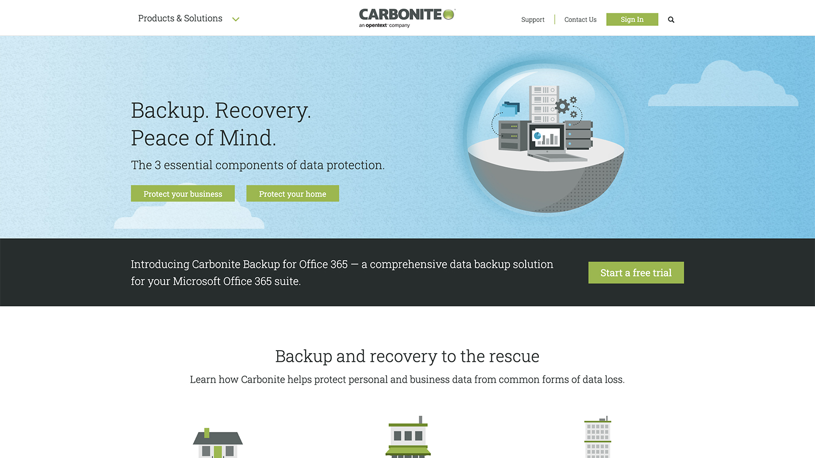 carbonite cost business