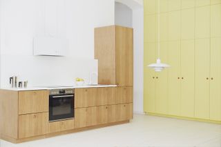 yellow kitchen ideas pale yellow cabinetry