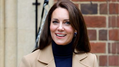 Kate Middleton's go-to quiet luxury camel coat